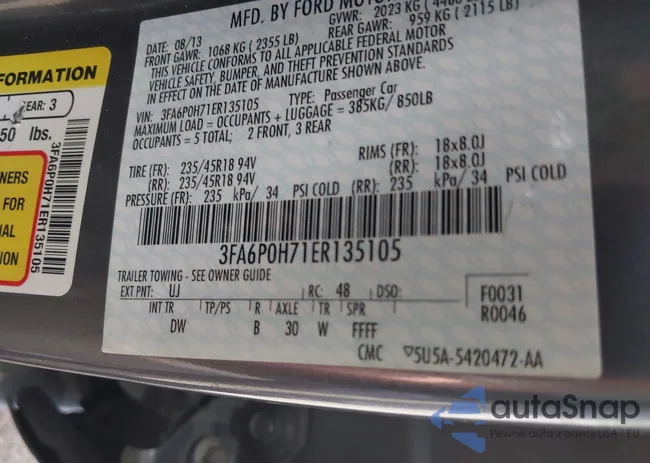 3FA6P0H71ER135105: 42248097