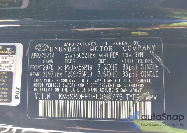 KM8SRDHF9EU068775: 42249349