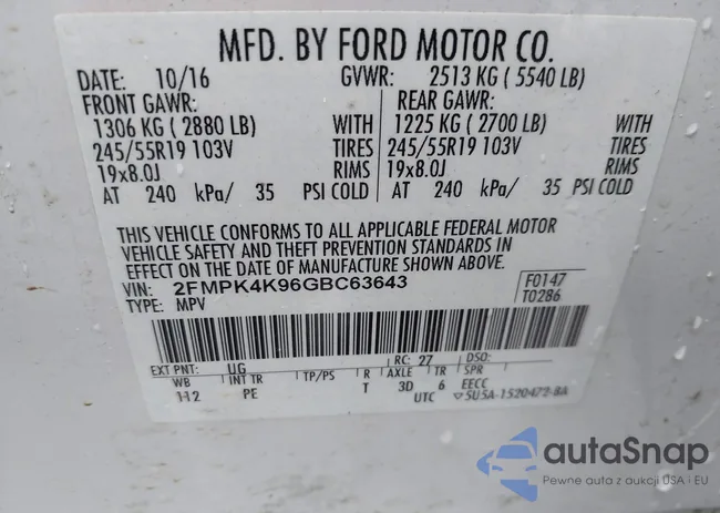 2FMPK4K96GBC63643: 42249003