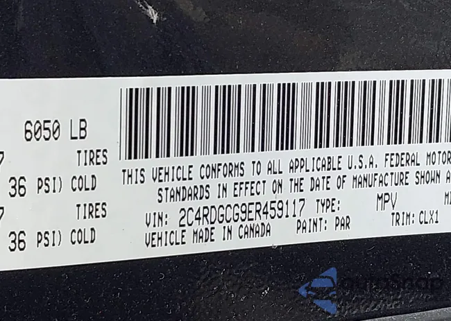 2C4RDGCG9ER459117: 42250596