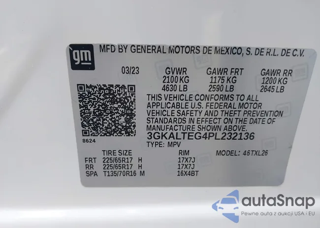 3GKALTEG4PL232136: 42251665