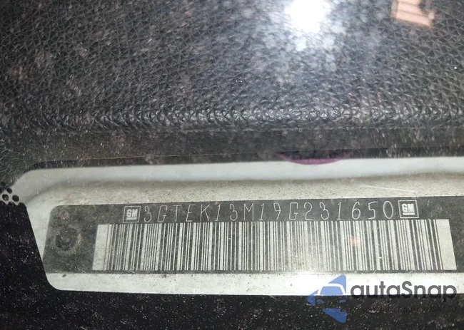 3GTEK13M19G231650: 42251703