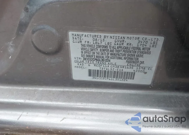 3N1CE2CP6GL351224: 42251789