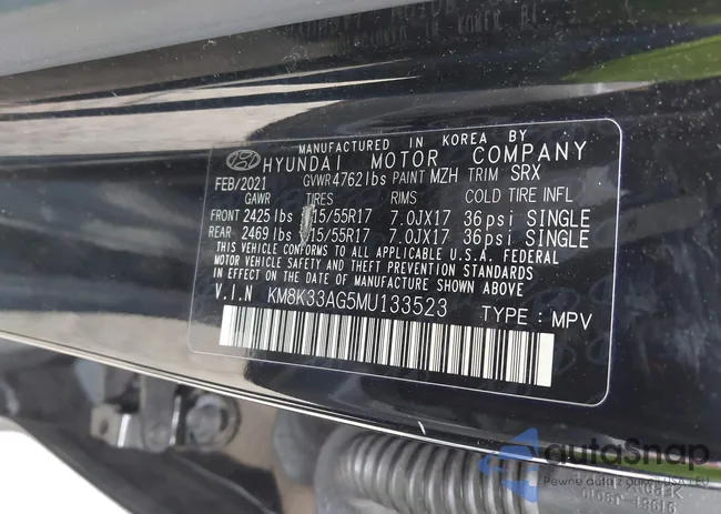 KM8K33AG5MU133523: 42250997