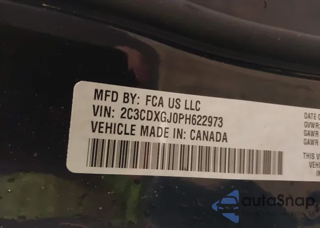 2C3CDXGJ0PH622973: 42251117