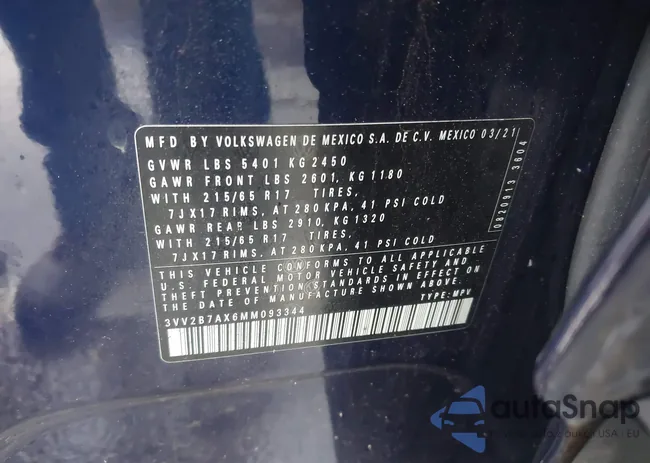 3VV2B7AX6MM093344: 42252468