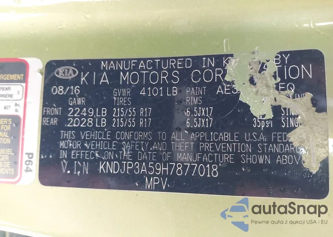 KNDJP3A59H7877018: 42252526