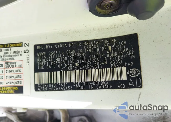 2T1BR32E46C629641: 42252651