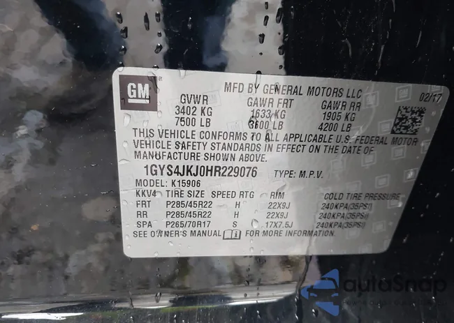 1GYS4JKJ0HR229076: 42251952