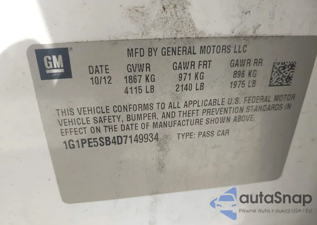 1G1PE5SB4D7149934: 42252086