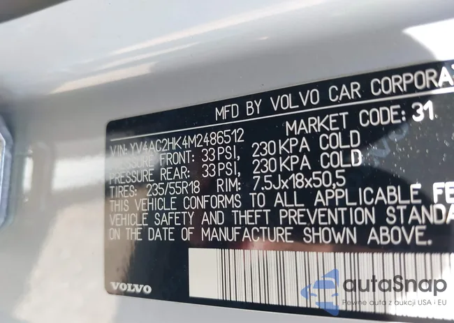 YV4AC2HK4M2486512: 42252265