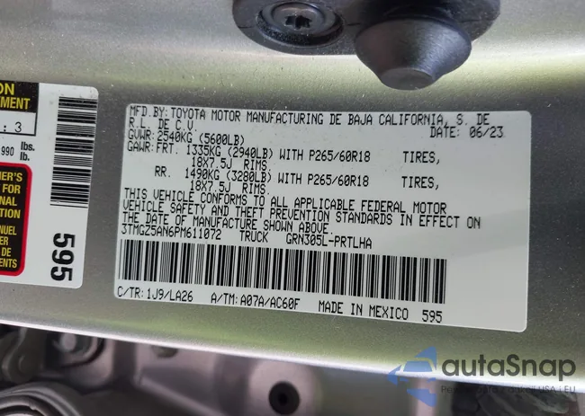 3TMGZ5AN6PM611072: 42253542