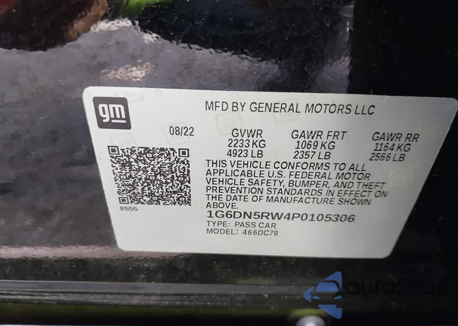 1G6DN5RW4P0105306: 42253592