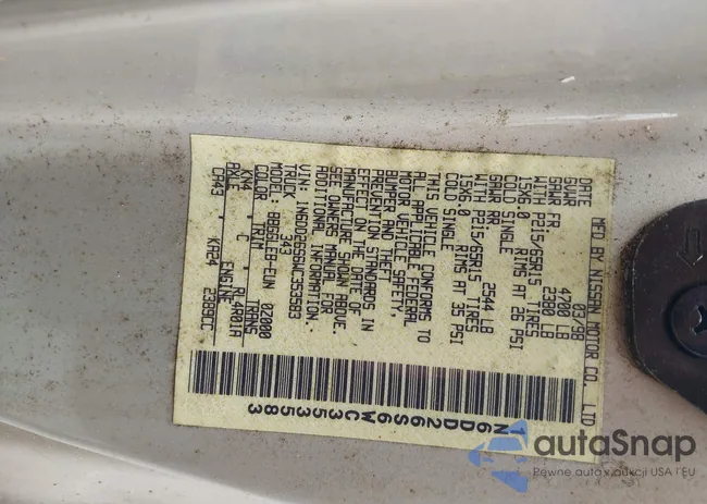 1N6DD26S6WC353583: 42253701