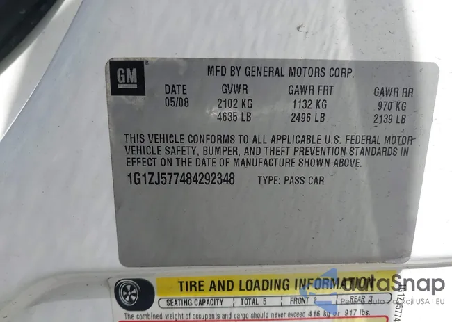 1G1ZJ577484292348: 42254635