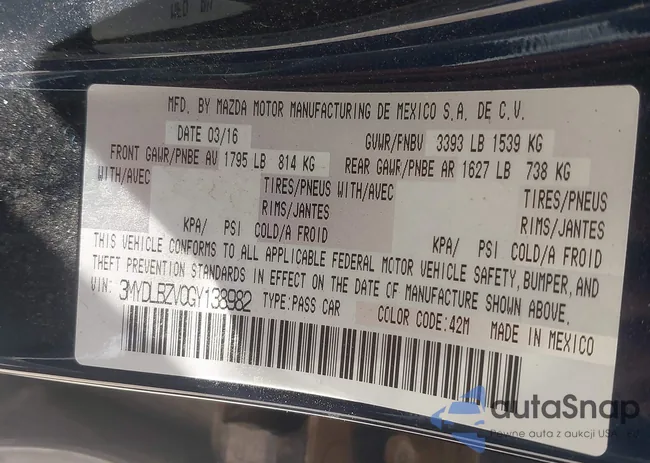 3MYDLBZV0GY138982: 42254853