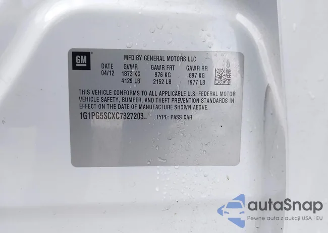 1G1PG5SCXC7327203: 42254008