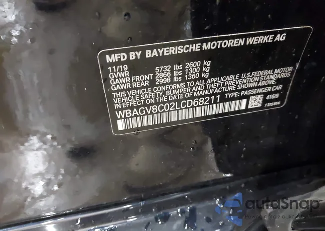 WBAGV8C02LCD68211: 42254208