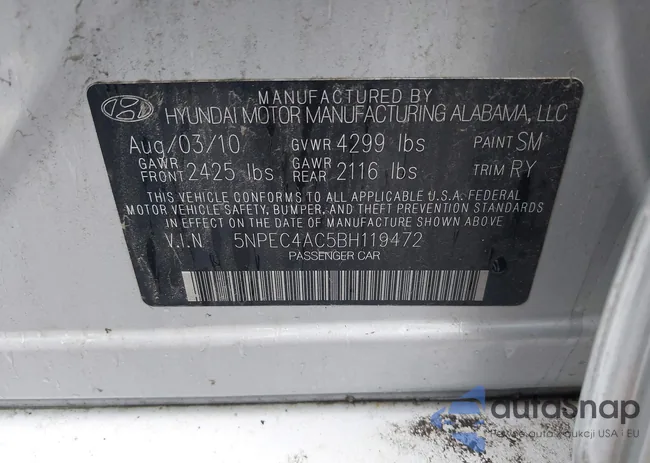 5NPEC4AC5BH119472: 42255646