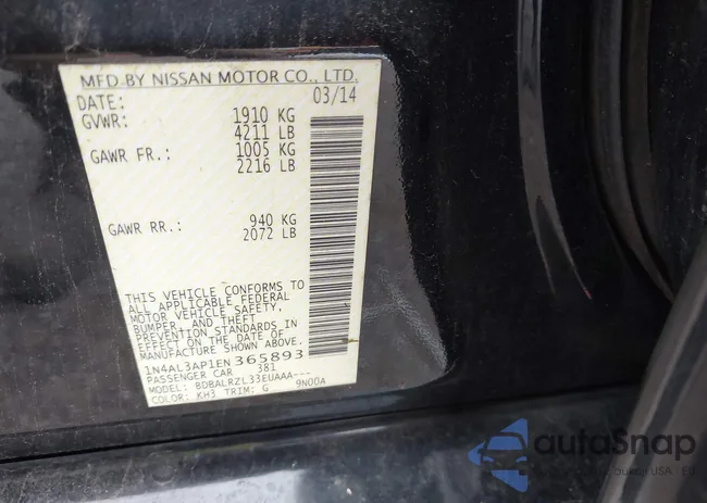 1N4AL3AP1EN365893: 42255895