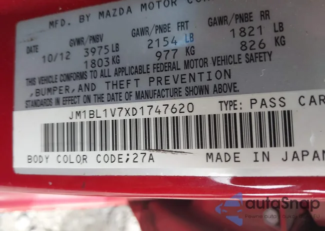 JM1BL1V7XD1747620: 42255013