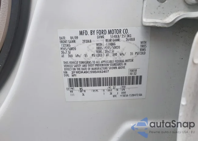 2FMDK49C59BA92407: 42255077