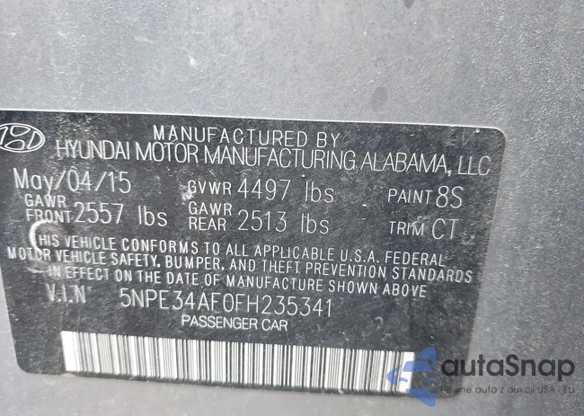 5NPE34AF0FH235341: 42256562