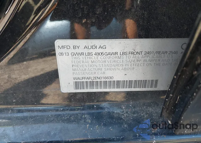 WAUFFAFL2EN016630: 42256770