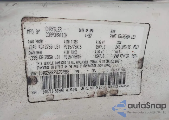 1J4GZ58S7VC737980: 42256142