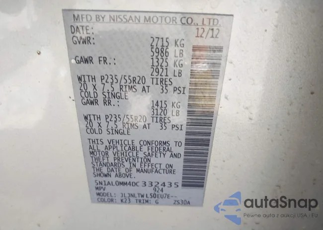 5N1AL0MM4DC332435: 42256294