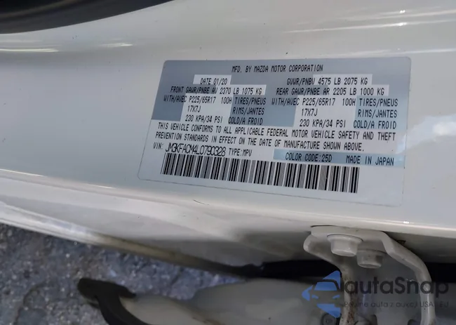 JM3KFACM4L0790328: 42257497