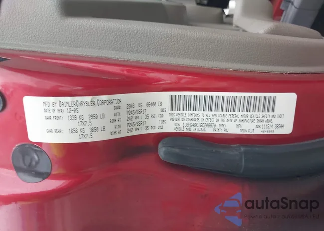 1J8HG48K16C208870: 42257594