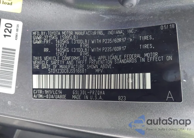 5TDYZ3DC8JS916681: 42257674