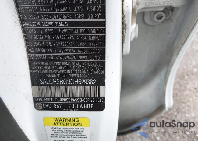 SALCR2BG9GH629382: 42257731