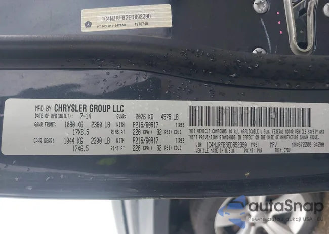 1C4NJRFB3ED892390: 42257065