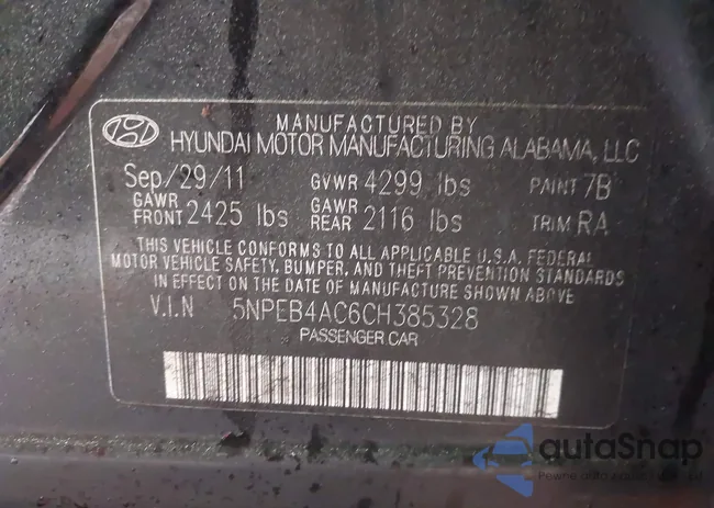 5NPEB4AC6CH385328: 42257162