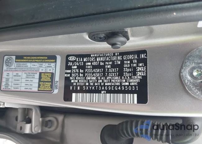 5XYKT3A69EG495031: 42258552