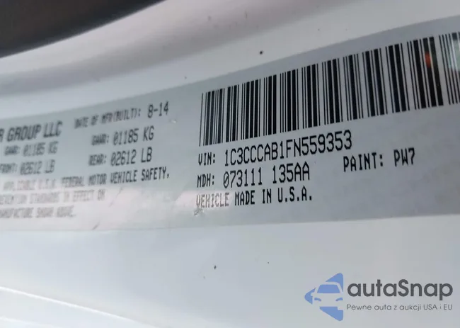 1C3CCCAB1FN559353: 42258575