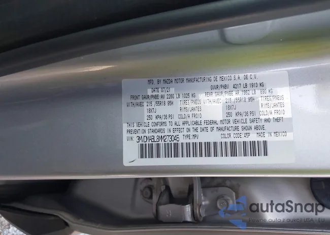 3MVDMABL8MM273045: 42258604