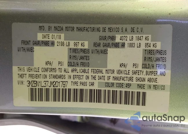 3MZBN1L37JM201797: 42258756