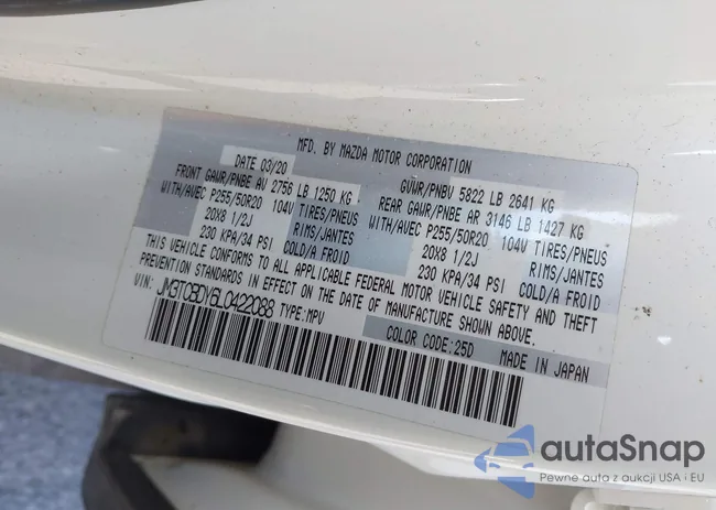 JM3TCBDY6L0422088: 42258766