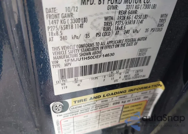 1FMJU1H50DEF14630: 42258934