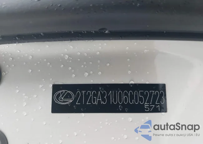 2T2GA31U06C052723: 42257990