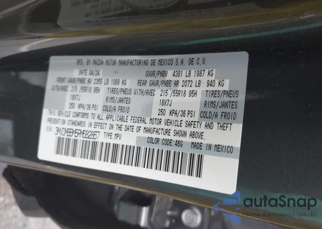 3MVDMBBM5RM682867: 42258002