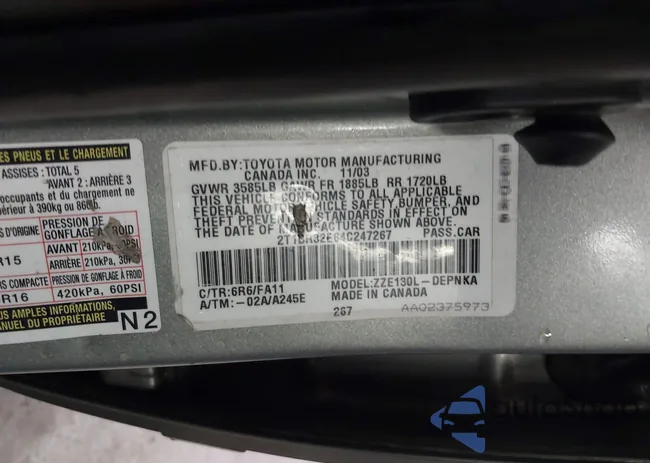 2T1BR32E64C247267: 42259808