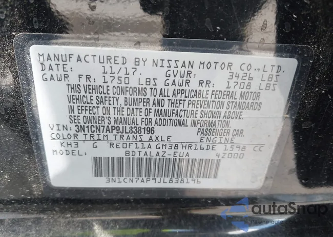 3N1CN7AP9JL838196: 42259007