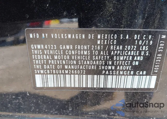 3VWCB7BU8KM266072: 42259096