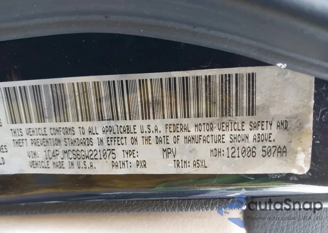 1C4PJMCS6GW221075: 42259107