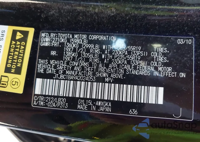 JTJBC1BA9A2024053: 42259110