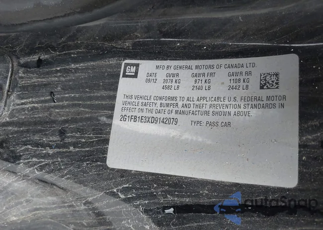 2G1FB1E3XD9142079: 42260678